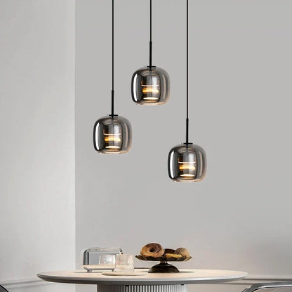 Suspension en Verre Fumé – Fumora