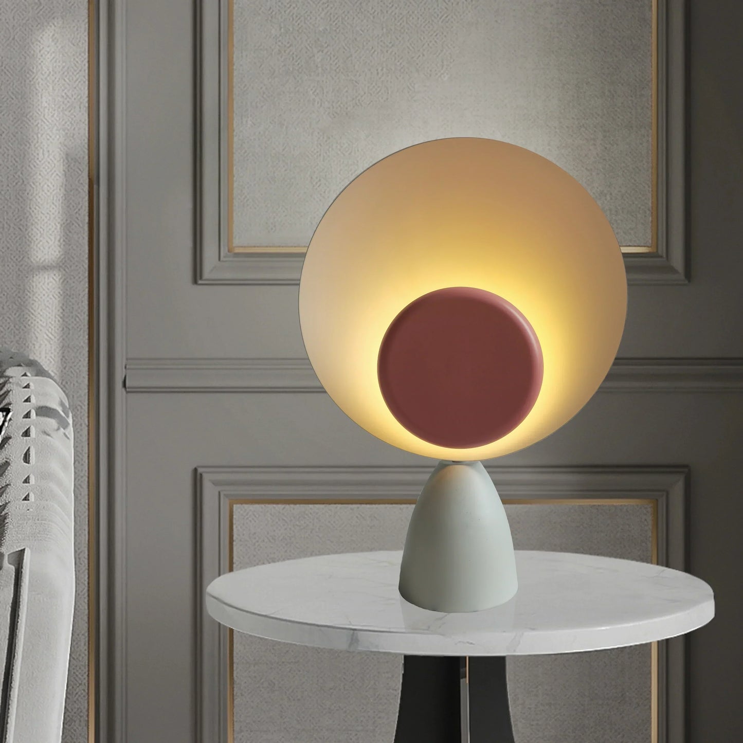 Lampe de chevet Design Nordique en métal