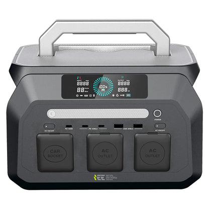 IEETek P800 – tragbare Powerstation 800W, reiner Sinus, LiFePO4 Akku 512Wh