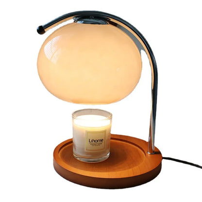 Lampe de chevet en verre design italien