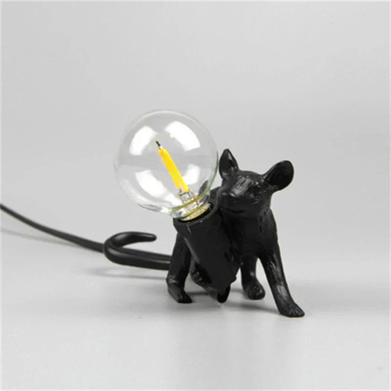 Lampe de chevet design souris