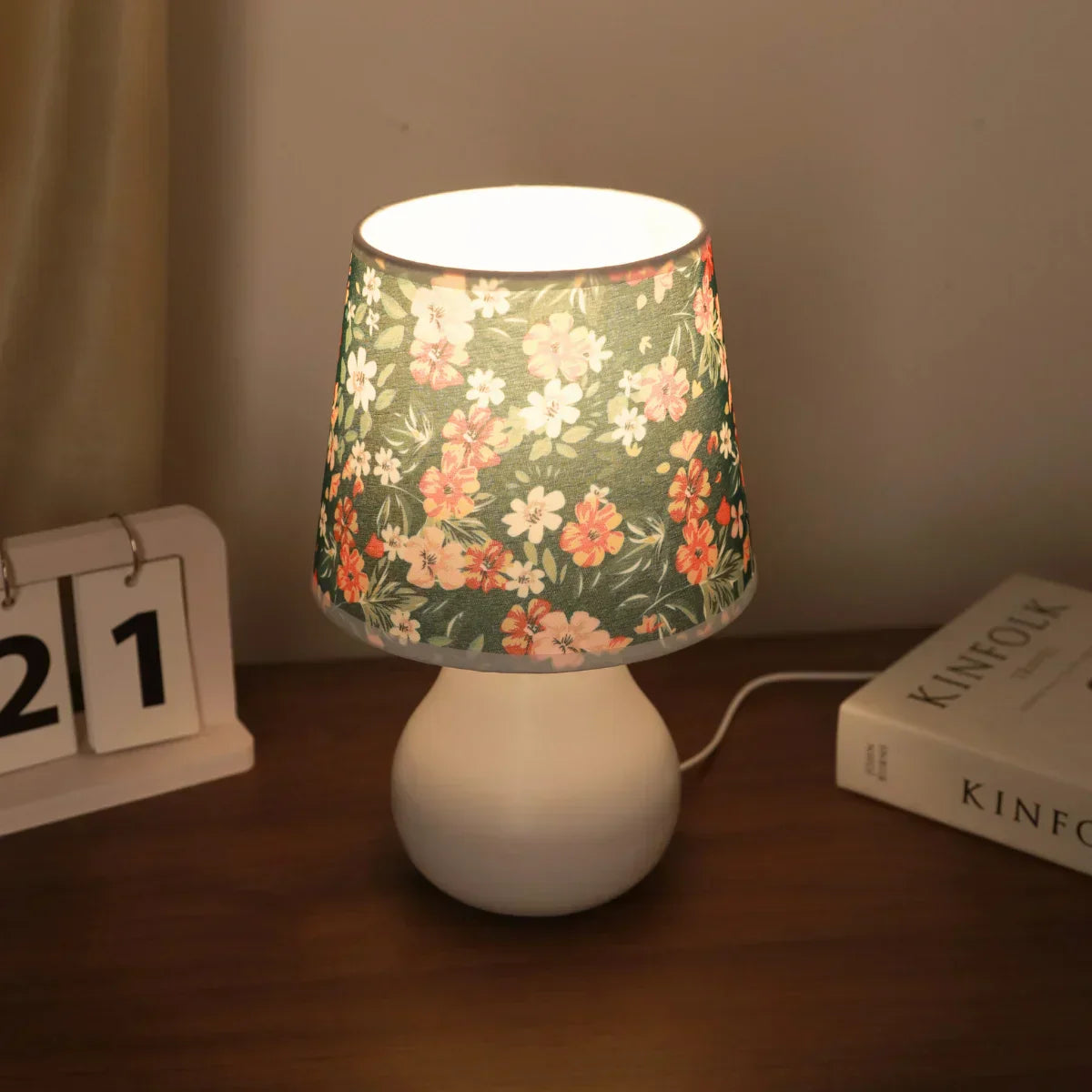 Lampe de Chevet Bohème Fleurie – Florale Florence