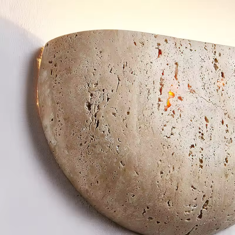 Applique Murale Wabi-Sabi Effet Pierre – Minéil