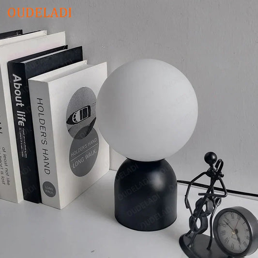Spherical Bedside Lamp
