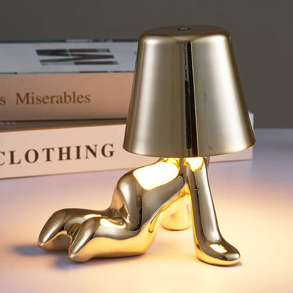 Lampe de chevet Design gold tactile