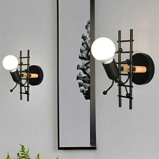 Lampe de Chevet Murale Originale Industrielle