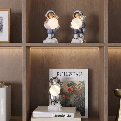 Lampe de chevet LED Astronaute design