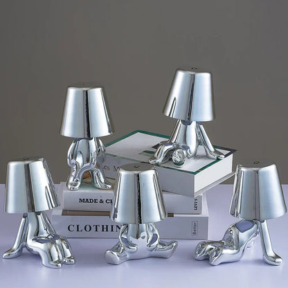 Lampe de chevet Design gold tactile
