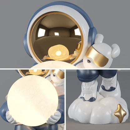 Lampe de chevet LED Astronaute design