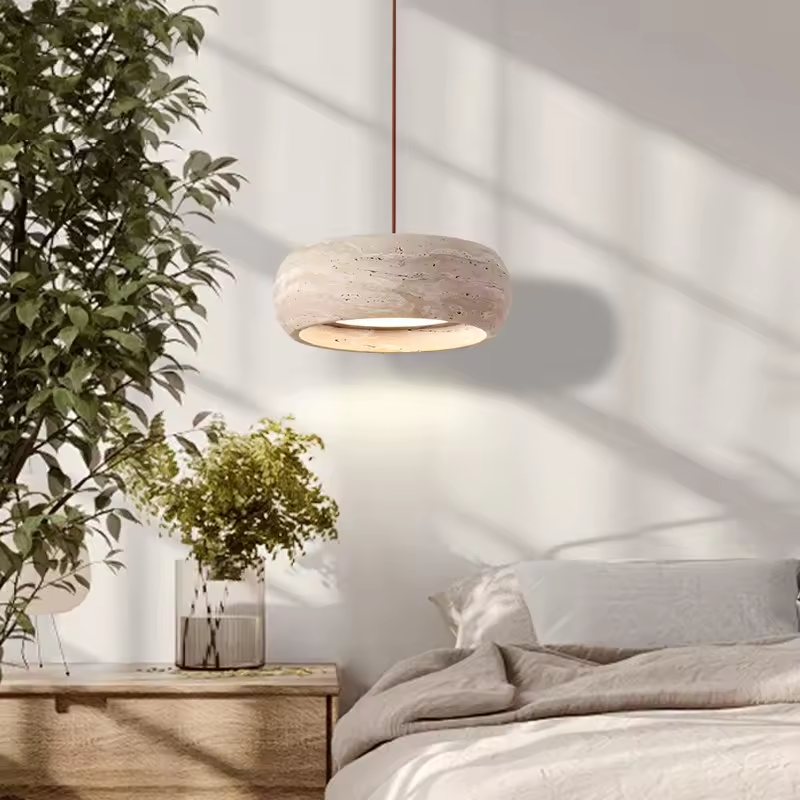 Suspension en Travertin Naturel – Sablora
