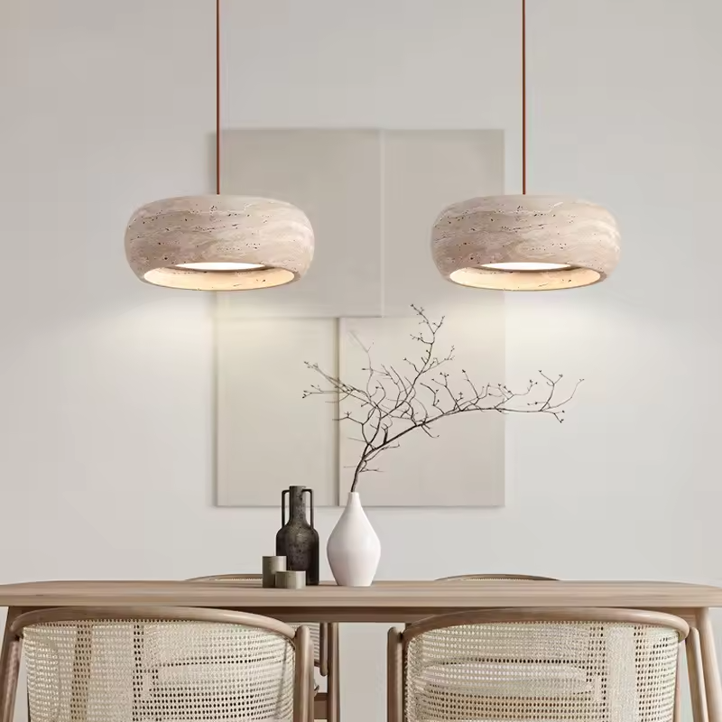 Suspension en Travertin Naturel – Sablora