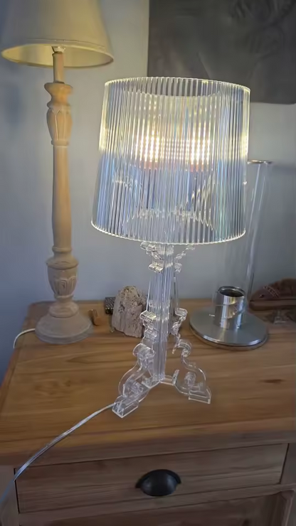 Lampe de chevet Bourgie Cristal Kartell
