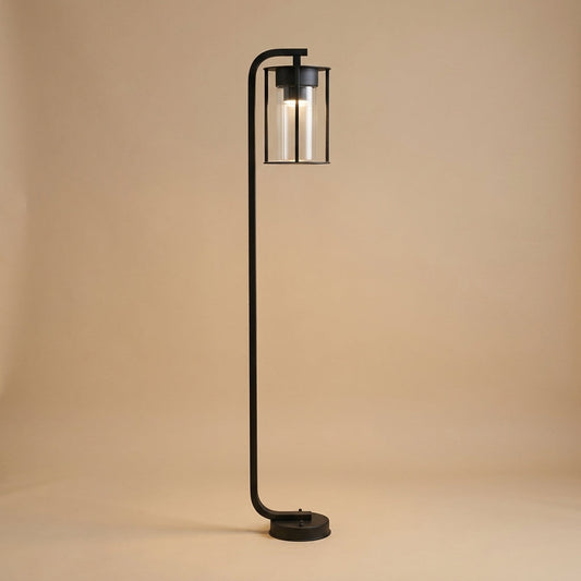Stainless Steel Outdoor Path Light - Minimalist Black Garden Lamp