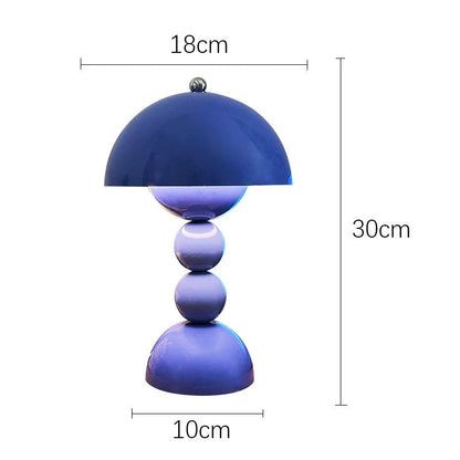 Lampe de chevet design nordique colorée