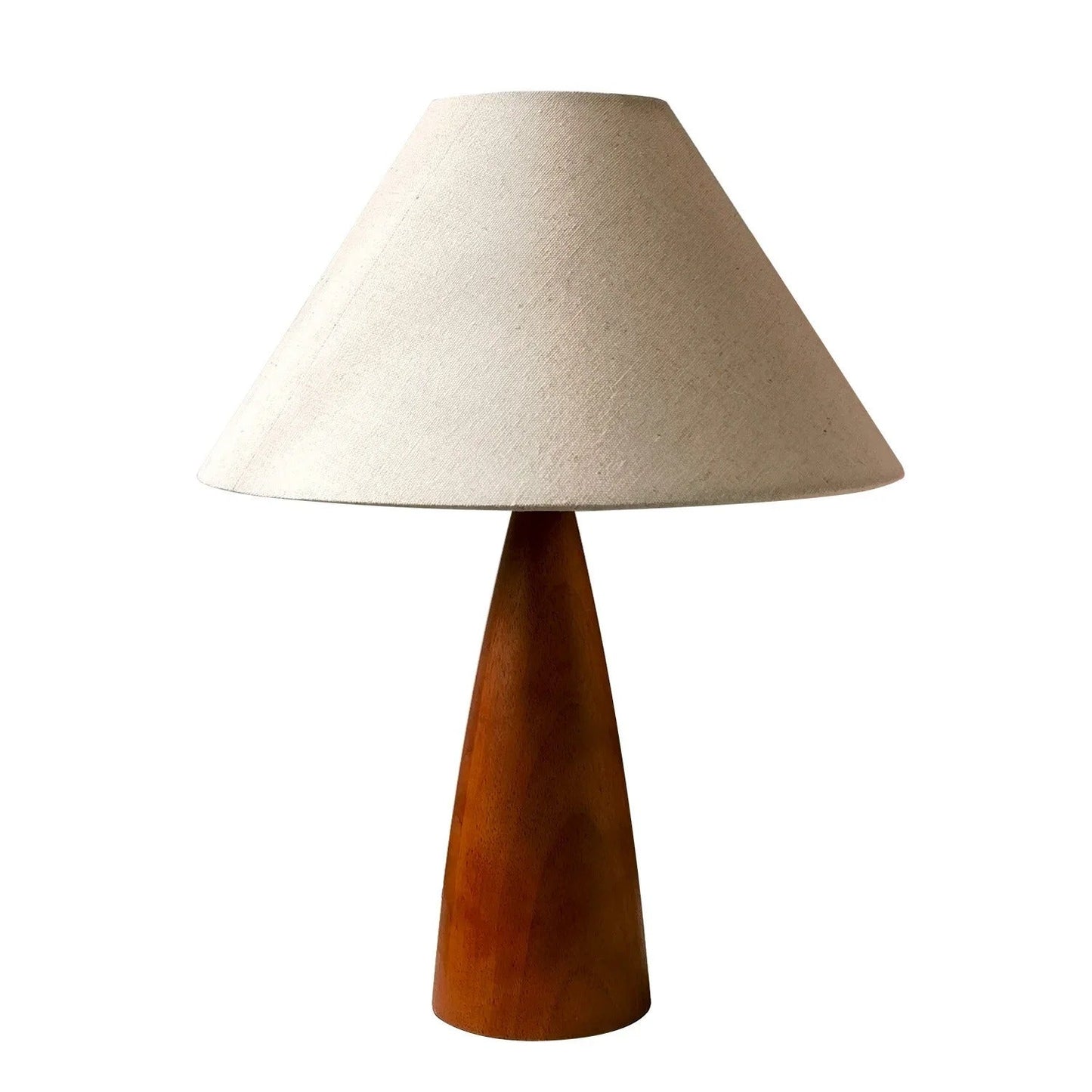 Lampe de chevet Rétro en Bois Massif