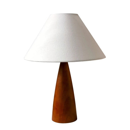 Lampe de chevet Rétro en Bois Massif