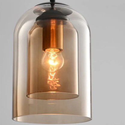 Suspension Mica Double Verre – Lumora