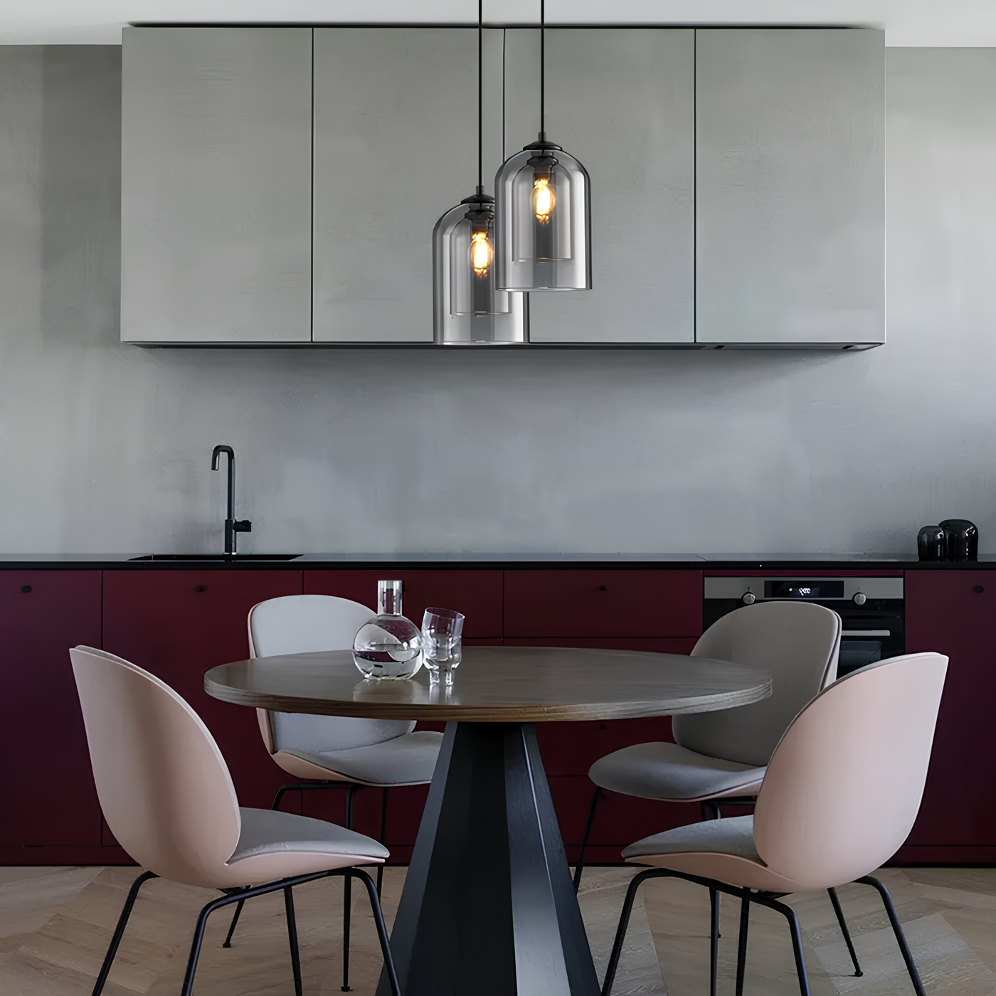 Suspension Mica Double Verre – Lumora