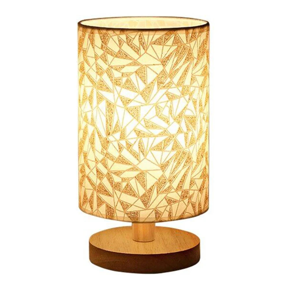 USB Bedside Lamp Night Lights LED Desk Lamp Eye Protection Nightstand Lamp Wooden Table Lamp Night Lamp Home Bedroom Decor