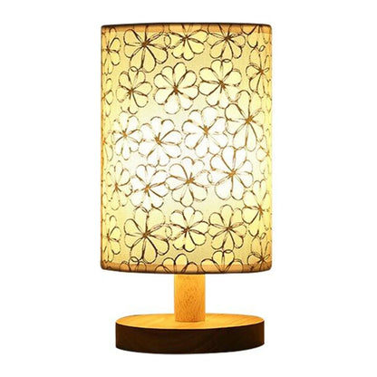 USB Bedside Lamp Night Lights LED Desk Lamp Eye Protection Nightstand Lamp Wooden Table Lamp Night Lamp Home Bedroom Decor
